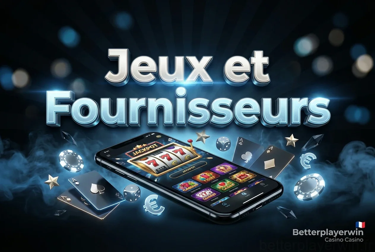 Jeux et Fournisseurs